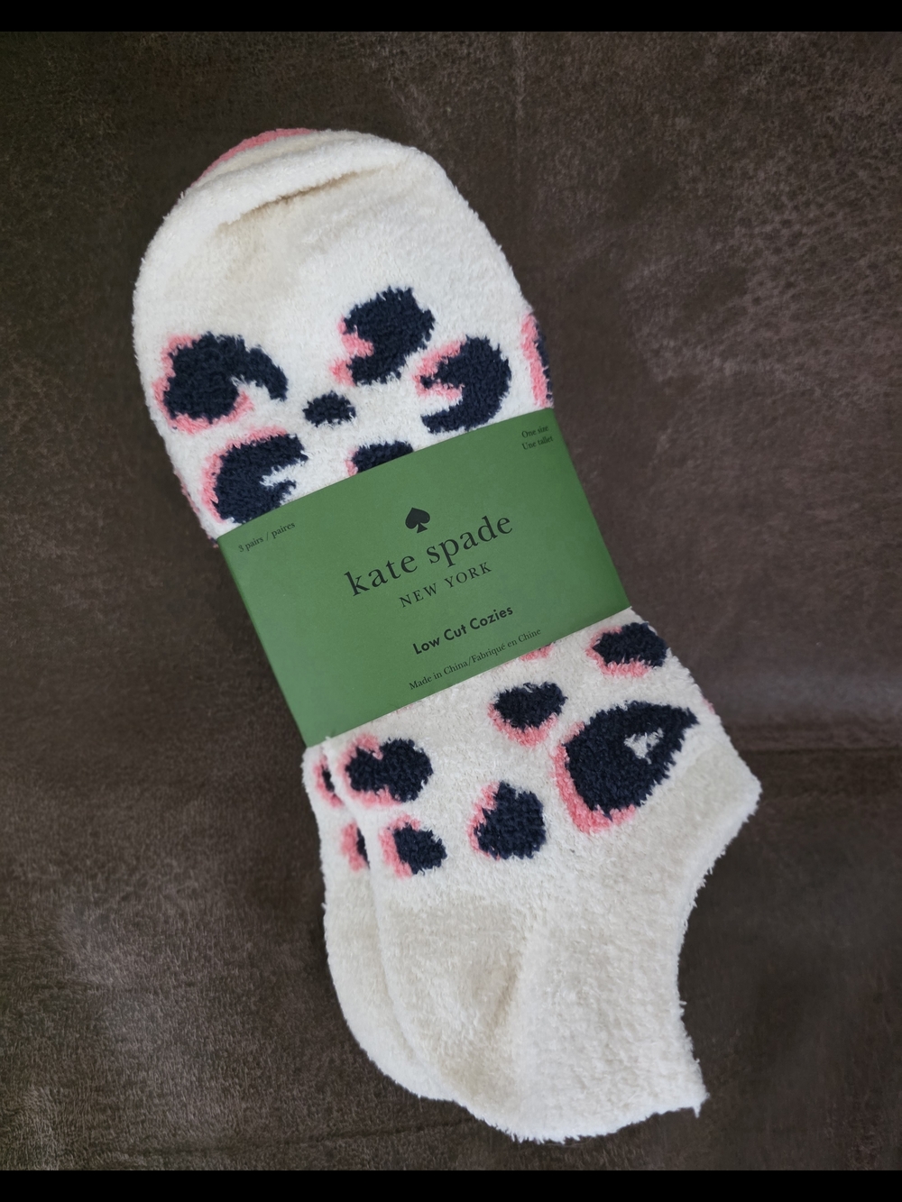 kate ♠︎ spade 3-pairs low-cut Cozies Socks